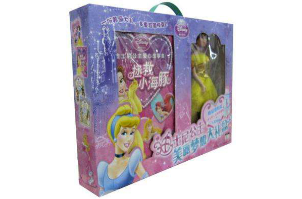 迪士尼公主美麗夢想大禮盒