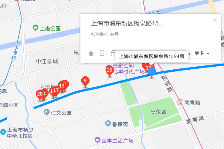 板泉路1584號