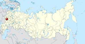 奧廖爾市位於俄羅斯的西部