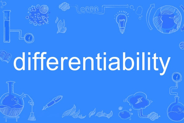 differentiability differentiability