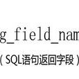 pg_field_name pg_field_name