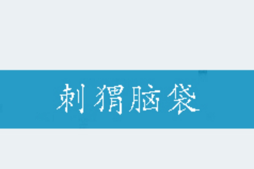刺蝟腦袋 刺蝟腦袋