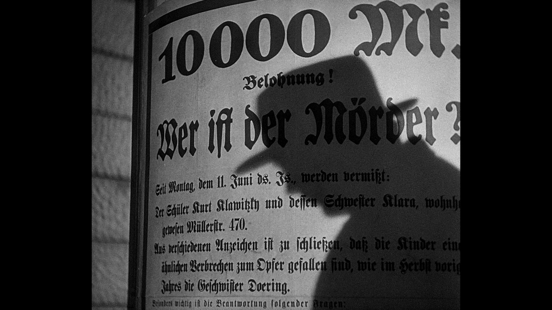 M就是兇手(德國1931年弗里茨·朗執導電影)