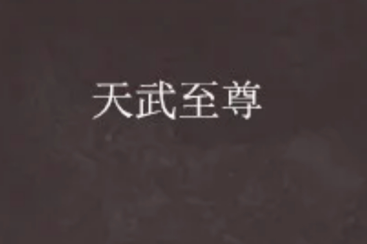 天武至尊 天武至尊