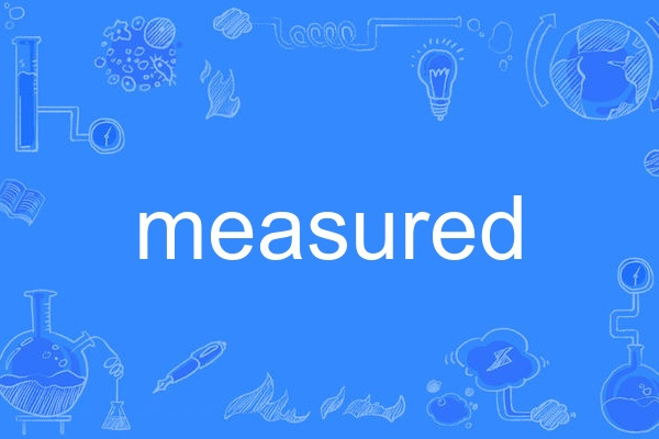 measured measured