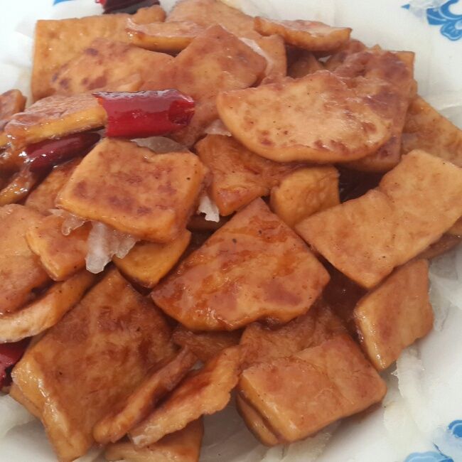 糖醋豆腐片 糖醋豆腐片