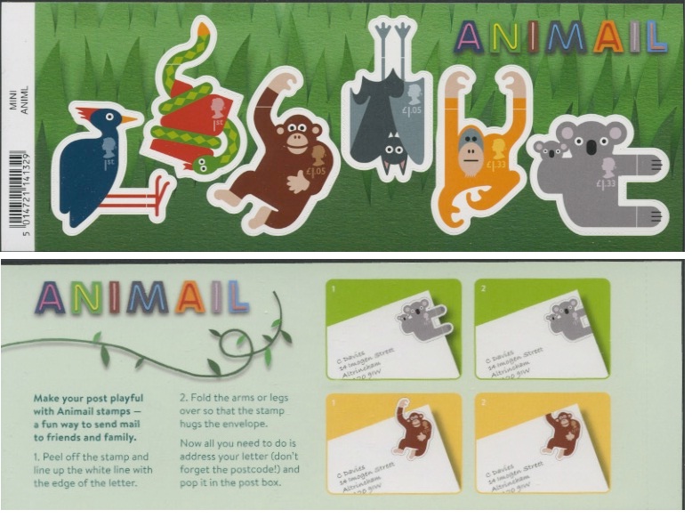 動物(英國發行郵票)
