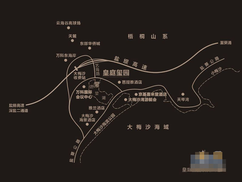 皇庭璽園交通圖
