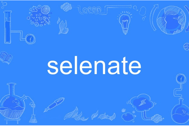 selenate selenate