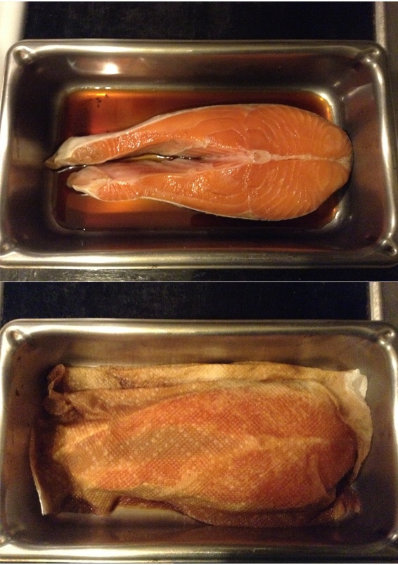 日式鮭魚茶泡飯