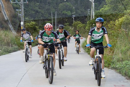 腳踏車休閒運動大受民眾歡迎