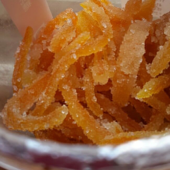 砂糖橙皮絲 砂糖橙皮絲