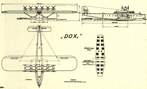 Do-X 三面圖