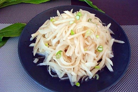 涼拌梨絲 涼拌梨絲