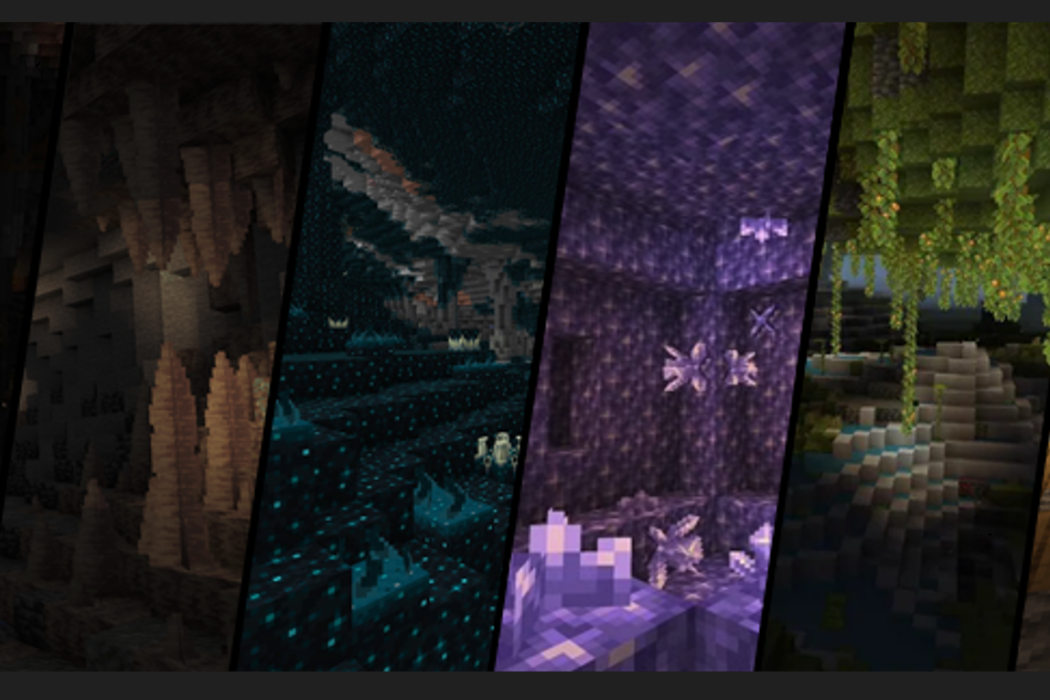 洞穴(遊戲Minecraft中的一種生物群系) 洞穴(遊戲Minecraft中的一種生物群系)