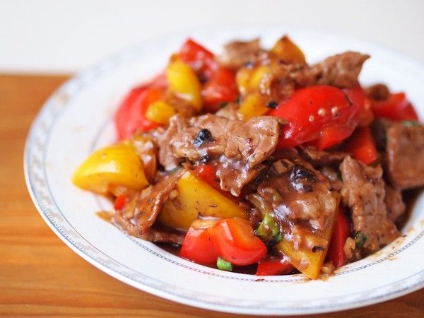 豉椒牛肉 豉椒牛肉