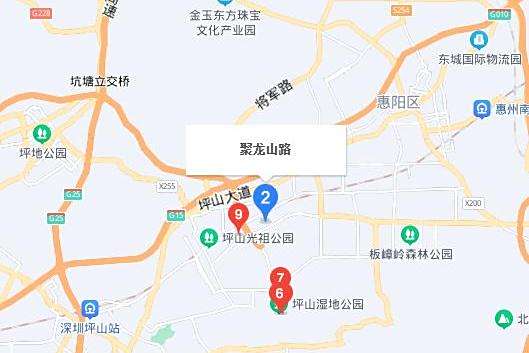 聚龍路(中國廣東省深圳市坪山區主幹路)