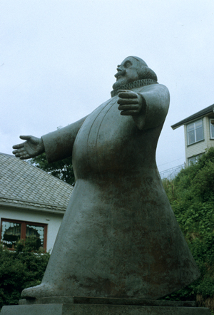 彼得·達斯雕像