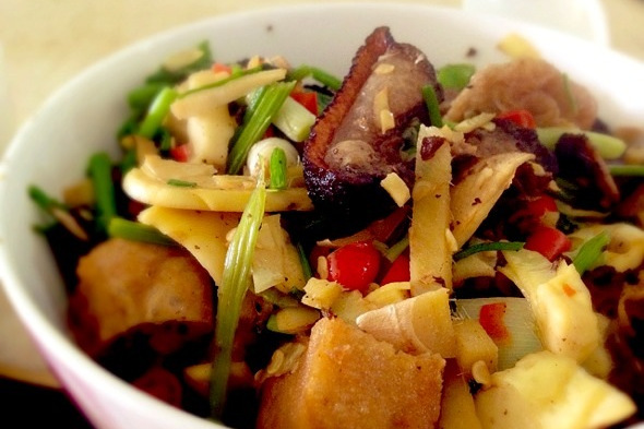 豆腐燉冬筍 豆腐燉冬筍