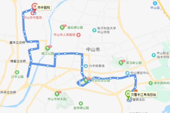 中山公交024路 中山公交024路