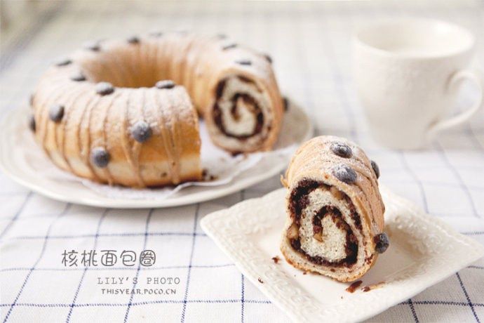 核桃麵包圈 核桃麵包圈
