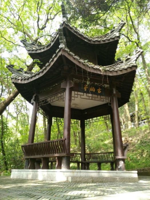 古柏亭(湖北省襄陽市隆中風景名勝區景點) 古柏亭(湖北省襄陽市隆中風景名勝區景點)