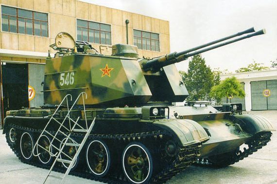 PGZ-88式雙管37毫米自行高炮(PGZ) PGZ-88式雙管37毫米自行高炮(PGZ)