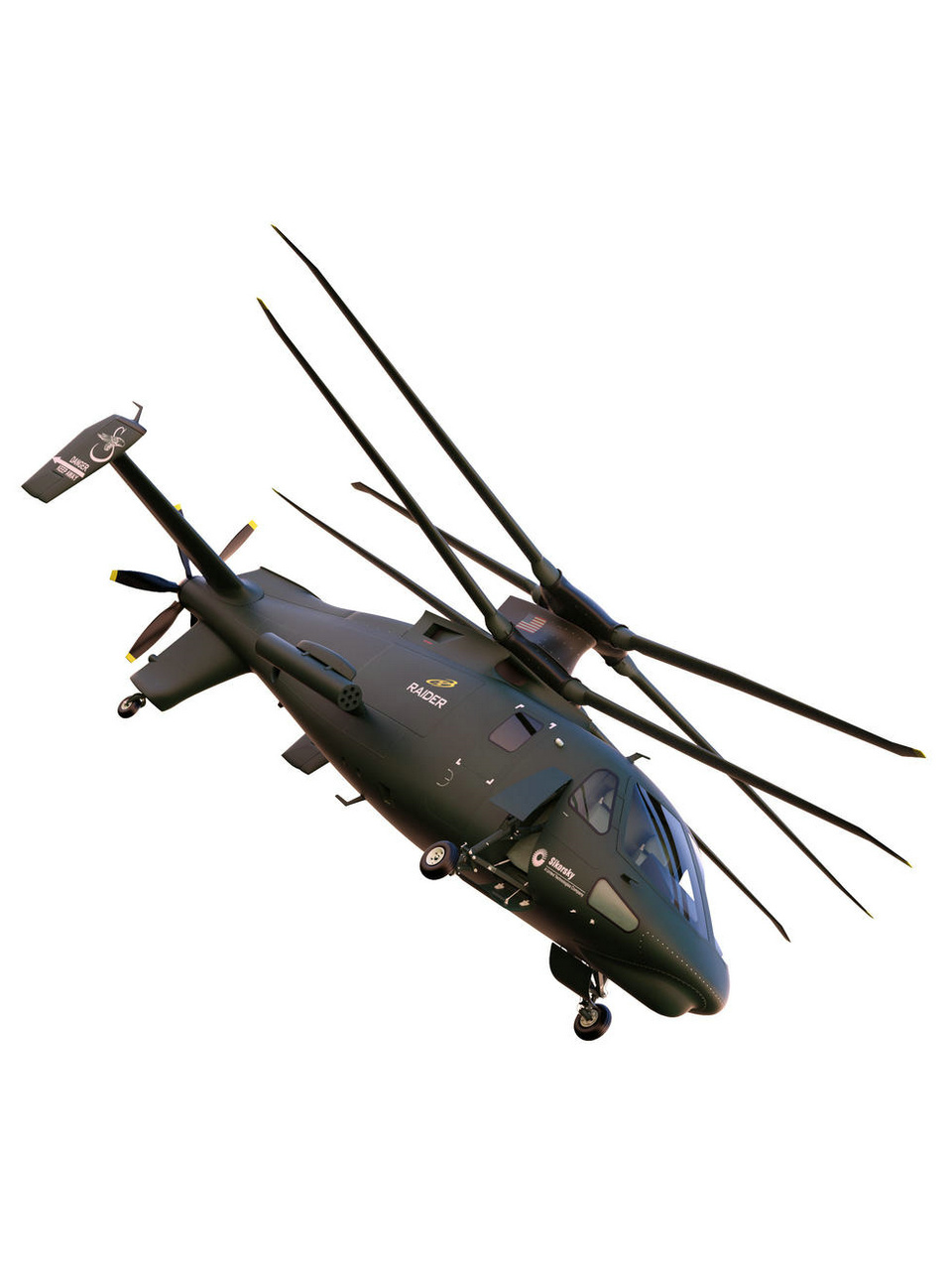 S-97直升機3D模擬圖