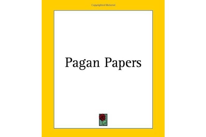 Pagan Papers Pagan Papers