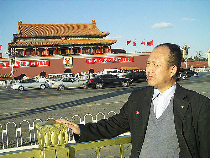 作家劉文韜在北京2