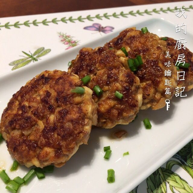 豆腐馬蹄肉餅 豆腐馬蹄肉餅