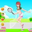 網球少女(小遊戲)