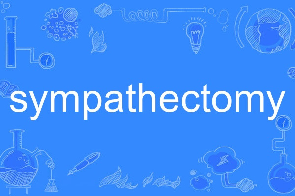 sympathectomy sympathectomy