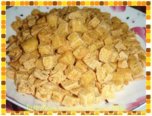 炸豆丁 炸豆丁