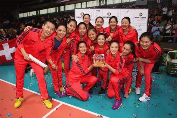 中國女排獲得冠軍