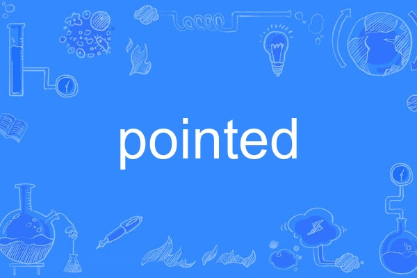 pointed pointed