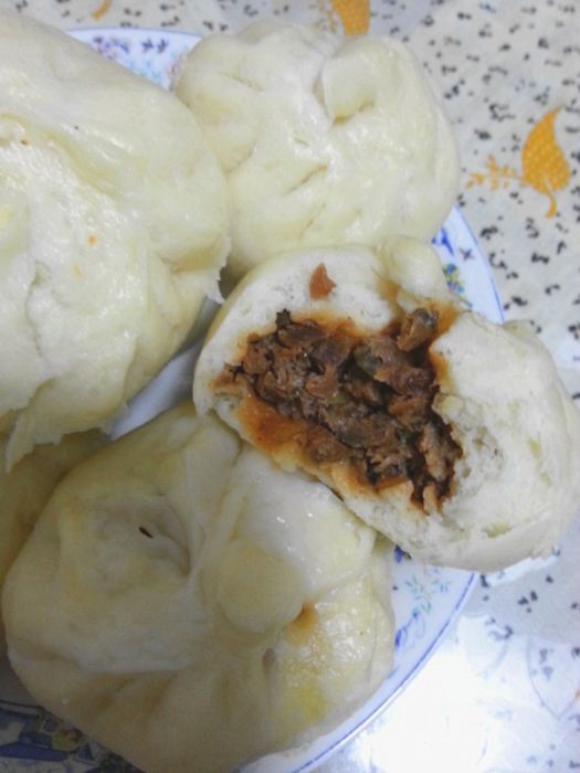 羅卜乾餡包子 羅卜乾餡包子