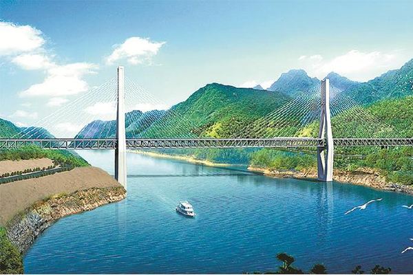 明月峽長江大橋