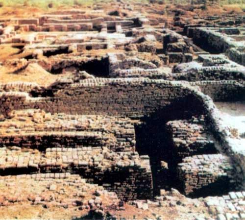 印度河流域內的古城遺蹟（今屬巴基斯坦）