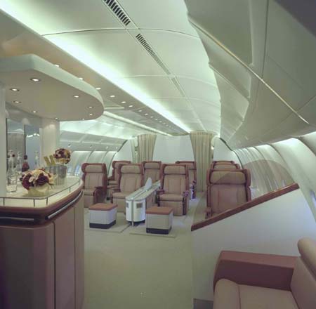 A340-500/600豪華的頭等艙