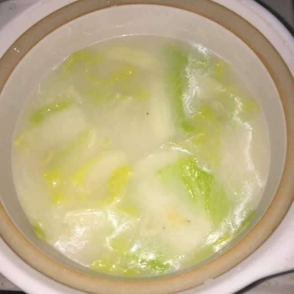 海米白菜湯