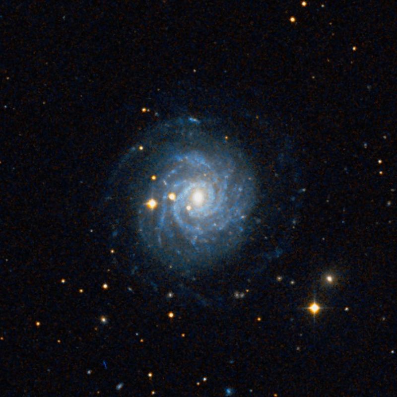 NGC 3344 DSS2 彩色圖