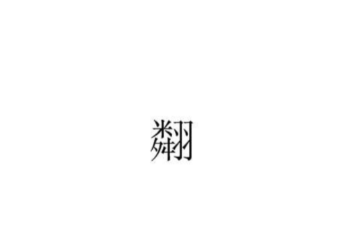 翷 翷