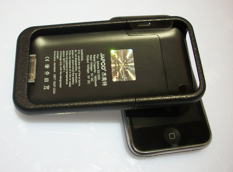 Iphone4立式外掛電池