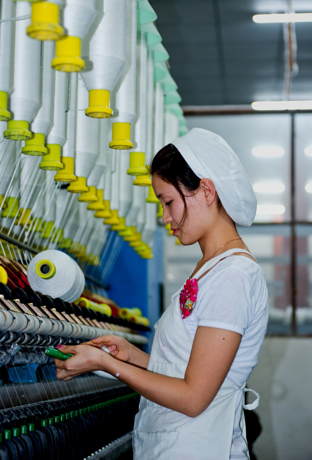 紡織女工