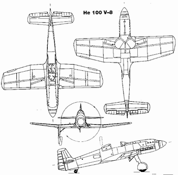 德國HE-100戰鬥機