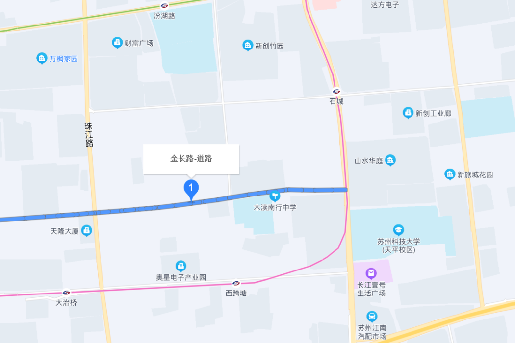 金長路(蘇州市吳中區木瀆鎮境內城市道路)