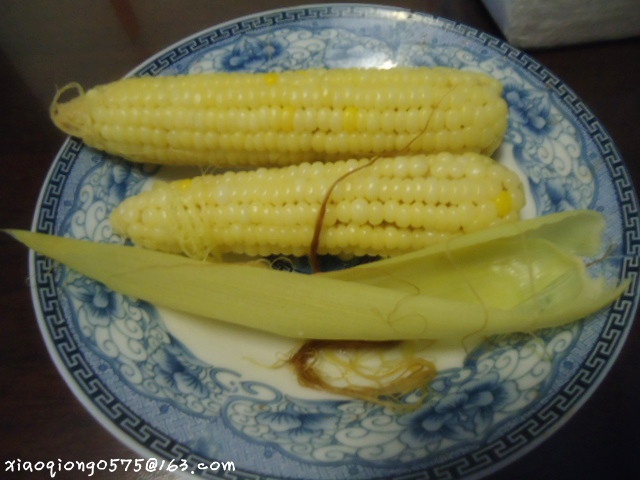養生煮玉米