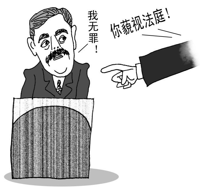 藐視法庭 藐視法庭