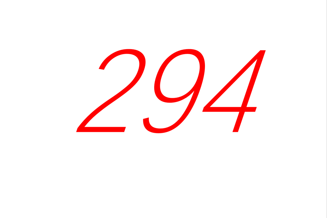 294 294